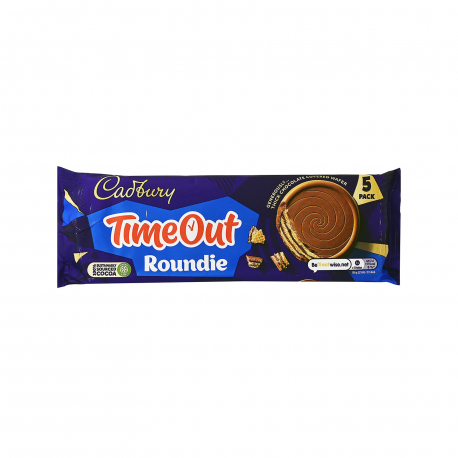 Cadbury γκοφρέτα time out roundie (150g)