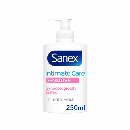 Sanex υγρό καθαρισμού ευαίσθητης περιοχής intimate care sensitive (250ml)
