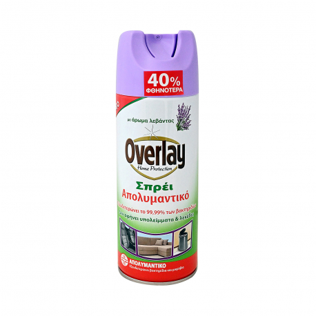 Overlay spray απολυμαντικό λεβάντα (300ml) (40% φθηνότερα)