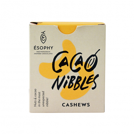 ESOPHY ΚΑΚΑΟ ΚΟΜΜΑΤΙΑ CACAO NIBBLES CASHEWS (130g)