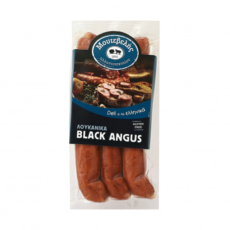 Μουτεβελής λουκάνικα black angus - νέο προϊόν (270g)