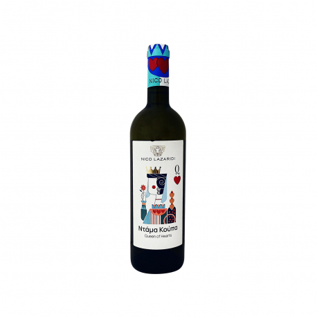 Nico Lazaridi κρασί λευκό ξηρό ντάμα κούπα (750ml)