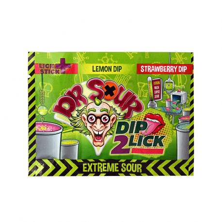 Dr. Sour ζαχαρωτά dip 2 lick (18g)