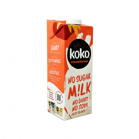 Koko ρόφημα καρύδας unsweetened - vegan (1lt)
