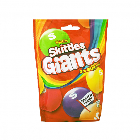 Skittles καραμέλες giants fruits - vegan (132g)