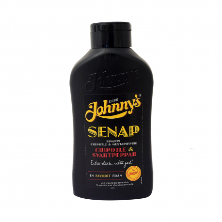 Johnny's μουστάρδα senap senap chipotle - νέο προϊόν (500g)