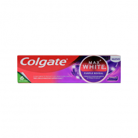 Colgate οδοντόκρεμα max white purple (75ml)