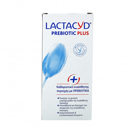 Lactacyd υγρό ευαίσθητης περιοχής prebiotic plus με πρεβιοτικα - νέο προϊόν (200ml)