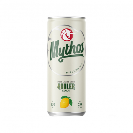 Mythos μπίρα radler lemon (330ml)