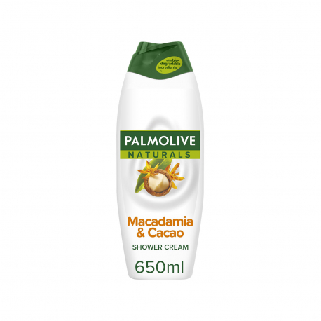 Palmolive αφρόλουτρο naturals macadamia & cocoa (650ml)