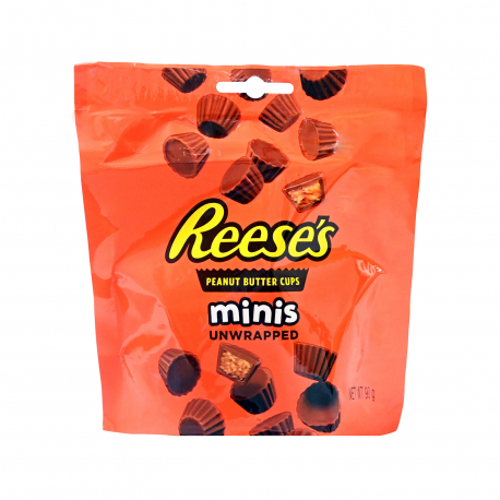 Reese's σοκολάτα minis unwrapped peanut butter cups (90g)