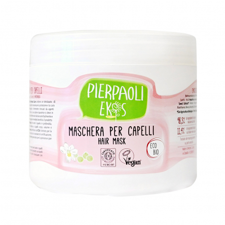 Pierpaoli μάσκα μαλλιών ekos - βιολογικό, οικολογικό, vegan, προϊόντα που μας ξεχωρίζουν (500ml)