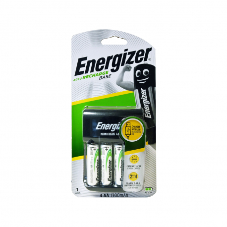 Energizer βάση φόρτισης για 4 μπαταρίες ΑΑ - 1300ΜΑ