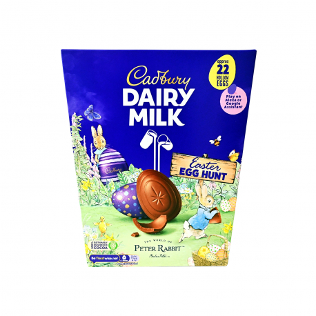 Cadbury σοκολατένια αυγά easter egg hunt (317g)
