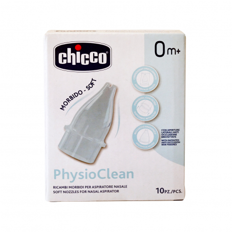 Chicco ανταλλακτικό κιτ αναρρόφησης για τη μύτη παιδικό physioclean 0+ μηνών