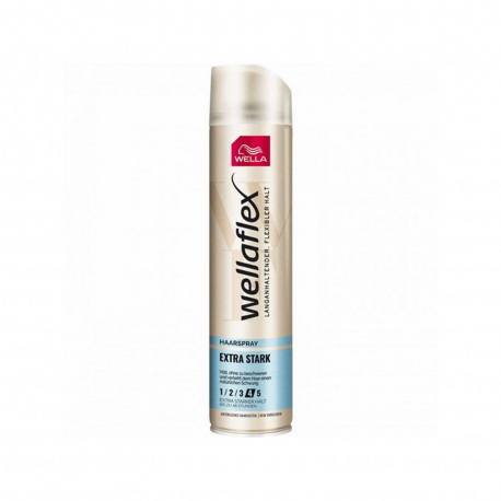 Wella spray μαλλιών wellaflex πολύ δυνατό κράτημα (250ml)
