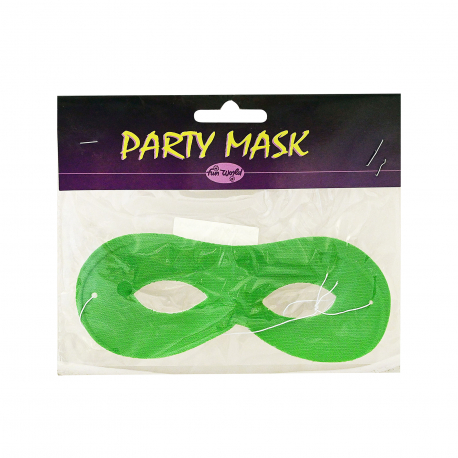 Party mask μάσκα αποκριάτικη 310 πολύχρωμη οβάλ πράσινη