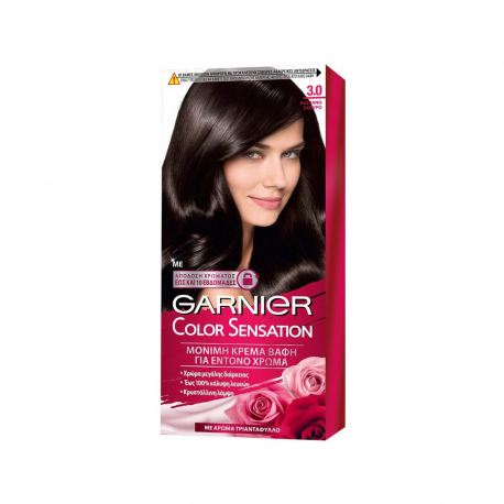 Garnier βαφή μαλλιών color sensation σκούρο Nο. 3 (110ml)