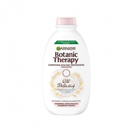 Garnier σαμπουάν μαλλιών botanic therapy oat milk delicacy/ κανονικά λεπτά μαλλιά (400ml)