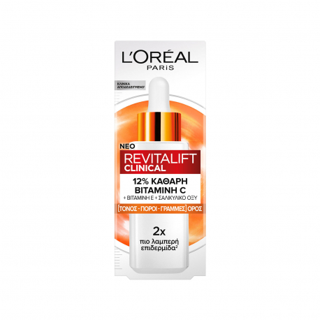 L'oreal serum προσώπου revitalift clinical vitamin C (30ml)