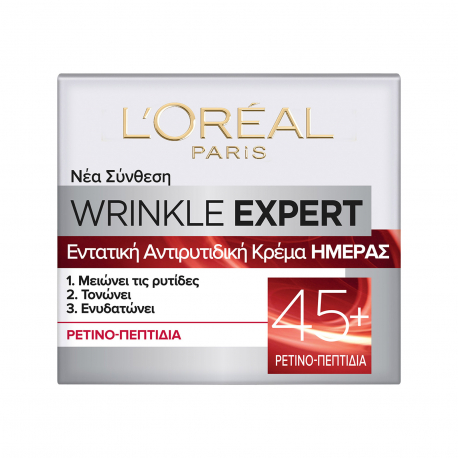L'oreal αντιρυτιδική κρέμα προσώπου wrinkle expert 45+ (50ml)