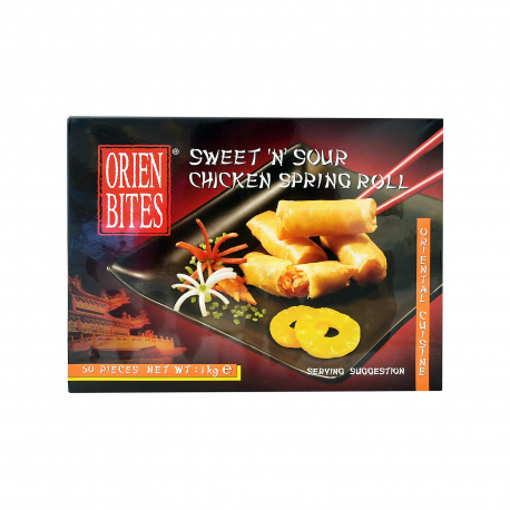 Orien bites spring rolls κατεψυγμένα sweet n' sour chicken - νέο προϊόν (1000g)