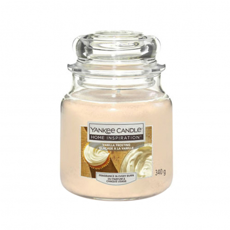 Yankee candles κερί αρωματικό vanilla frosting (340g)