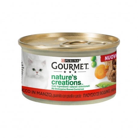 Purina τροφή γάτας gourmet πλούσιο σε βοδινό (85g)