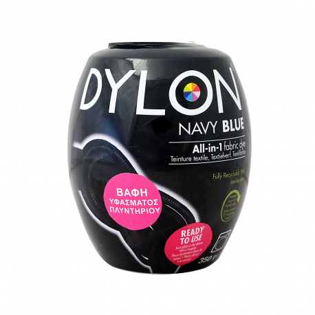 Dylon βαφή πλυντηρίου ρούχων all in 1 blue (350g)