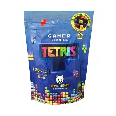 Powerbears ζελεδάκια tetris gamer - χωρίς γλουτένη, νέο προϊόν (125g)
