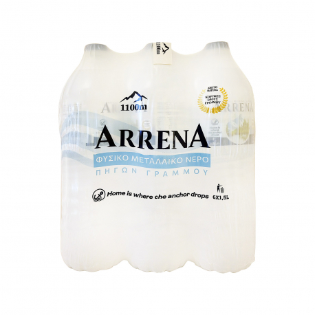 Arrena φυσικό μεταλλικό νερό - νέο προϊόν (6x1.5lt)