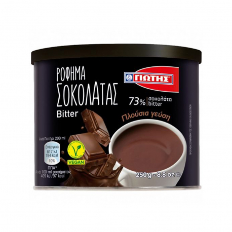 Γιώτης ρόφημα σοκολάτας bitter (250g)