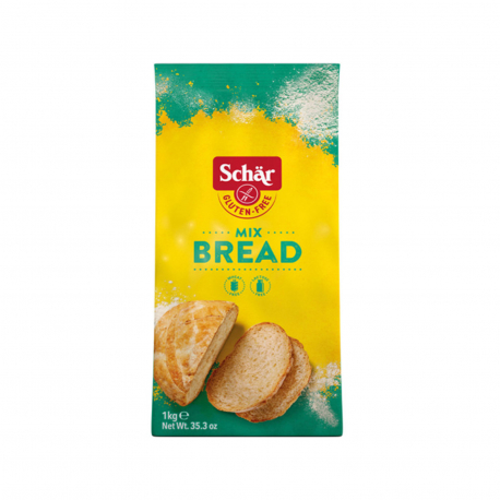 Schar μείγμα αλευριού mix B - bread mix για ψωμί - χωρίς γλουτένη, vegan (1kg)