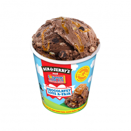 Ben & Jerry's παγωτό οικογενειακό chocolatey love a-fair (402g)