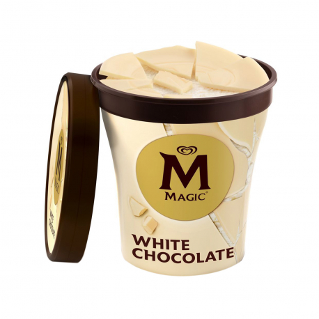 Magic παγωτό οικογενειακό white - χωρίς γλουτένη (0.297kg)