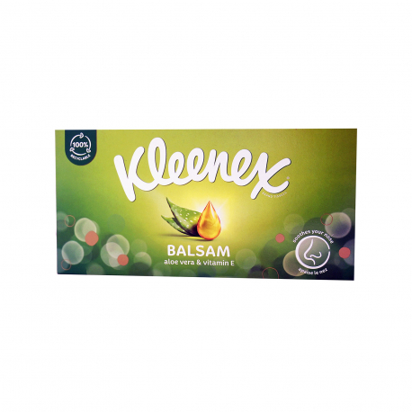 Kleenex χαρτομάντηλα επιτραπέζια balsam (121g)