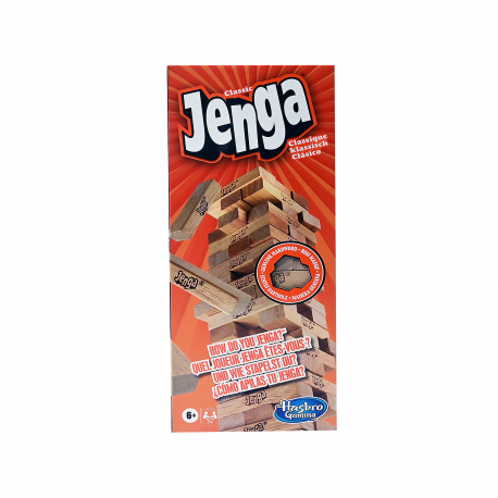 Hasbro επιτραπέζιο παιχνίδι jenga - 21200 8+ ετών