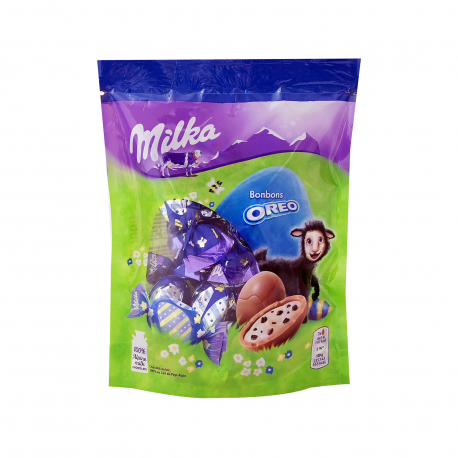 Milka σοκολατένιο αυγό πασχαλινό mini oreo (86g)