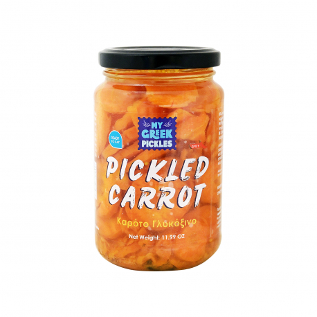 My greek pickles τουρσί καρότο γλυκόξινο - νέο προϊόν (185g)