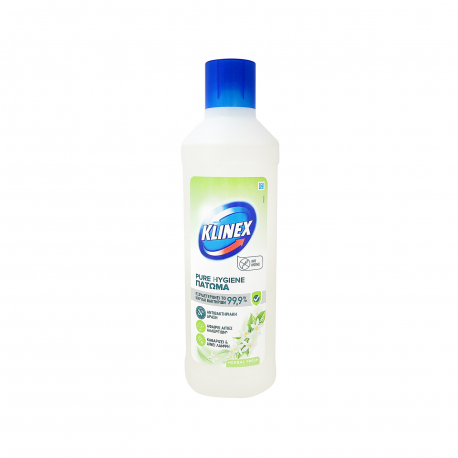 Klinex υγρό καθαριστικό πατώματος pure hygiene herbal fresh - νέο προϊόν (1lt)