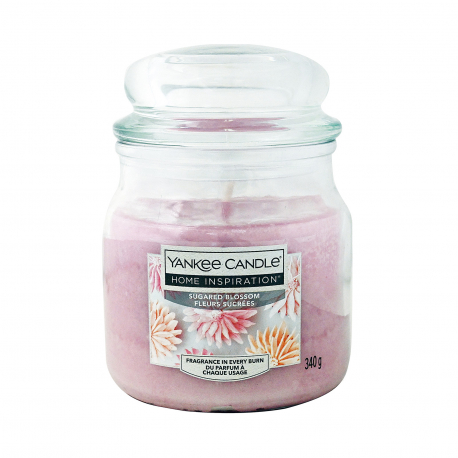 Yankee candles κερί αρωματικό sugared blossom (340g)