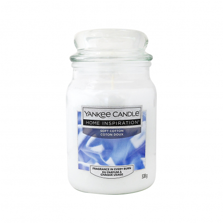Yankee candles κερί αρωματικό soft cotton (538g)