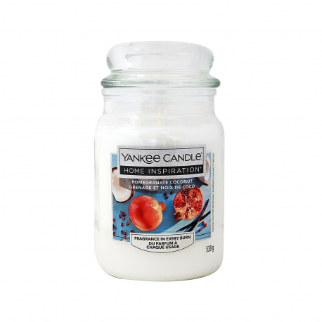 Yankee candles κερί αρωματικό pomegranate coconut (538g)