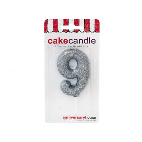 Cake candle κερί αριθμός No. 09