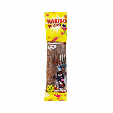 Haribo ζελεδάκια spaghetti fizz cola - νέο προϊόν, vegetarian (200g)