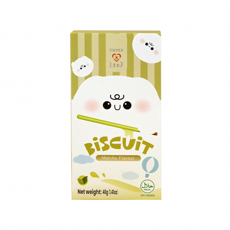 Tokimeki μπισκότο matcha flavour - νέο προϊόν (40g)