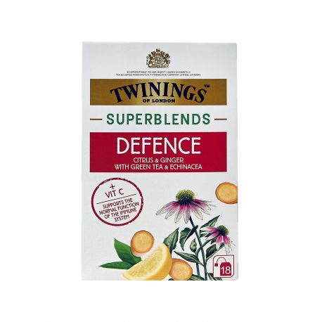 Twinings αφέψημα superblends defence - νέο προϊόν (18φακ.)