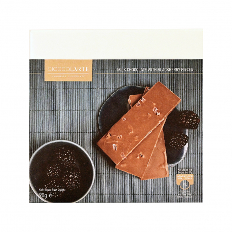 Cioccolarte σοκολάτα γάλακτος βατόμουρο - νέο προϊόν (90g)