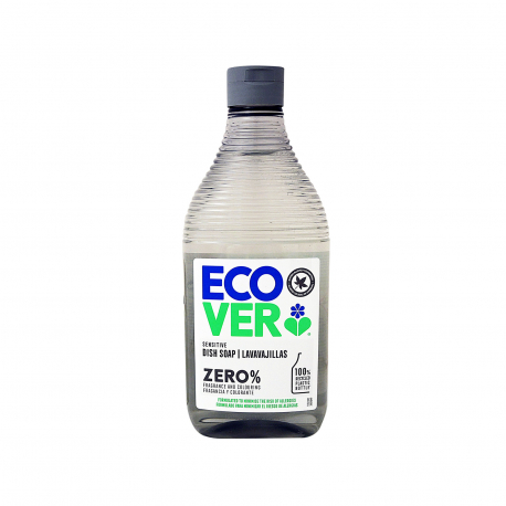 Ecover υγρό πιάτων για πλύσιμο στο χέρι zero % - οικολογικά (450ml)