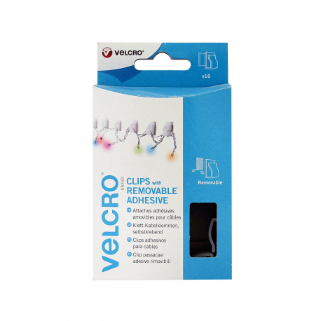 VELCRO CABLE CLIPS 16 TEM